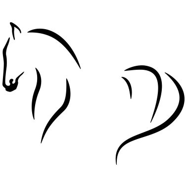 Motiv Pferd abstrakt