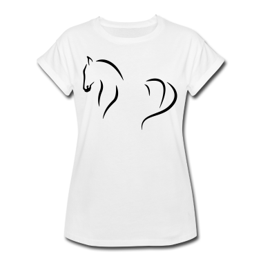 Pferde T-Shirt - Pferd abstrakt