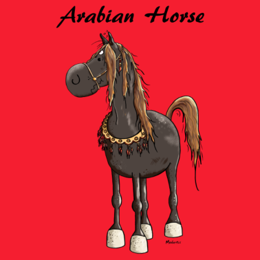 Motiv Verträumtes Araber Pferd - Araber