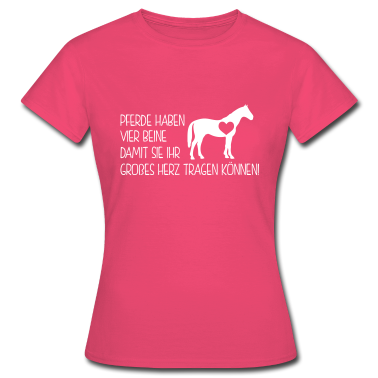 Pferde T-Shirt - Pferdesprüche - pferde haben vier beine