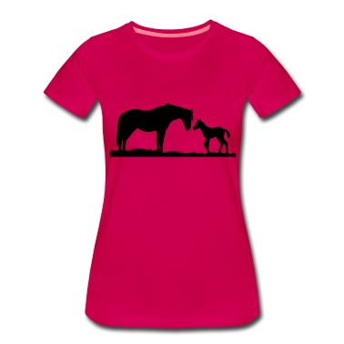 Pferde T-Shirt - Pferde, Pferd & Fohlen