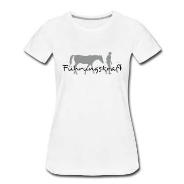 Pferde T-Shirt - Führungskraft Frau 2c - Farbwechsel