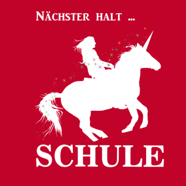 Motiv Schulkind Nächster halt Schule