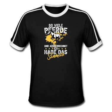 Pferde T-Shirt - So Viele Pferde ich habe das Schönste