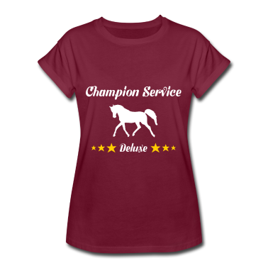 Pferde T-Shirt - Champion Service Deluxe Helfer