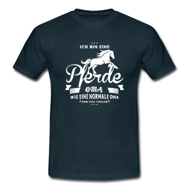 Pferde T-Shirt - Pferde Oma