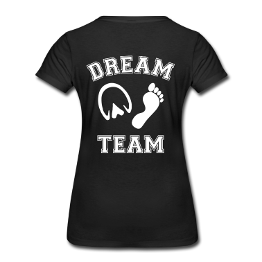 Pferde T-Shirt - Pferd Pferde Geschenk Huf Hufabdruck Team Reiten