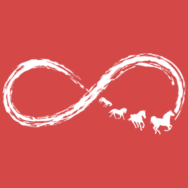 Motiv Pferd Liebe unendlich