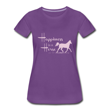 Pferde T-Shirt - Das Glück ist ein Pferd