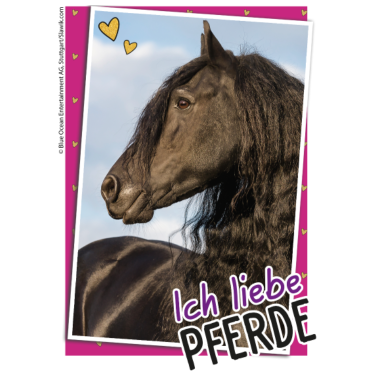 Motiv Lissy Ich Liebe Pferde Friese Kaspar