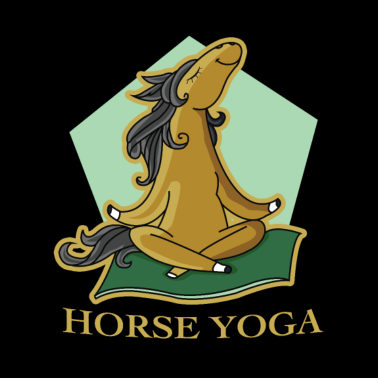 Motiv Pferd Yoga