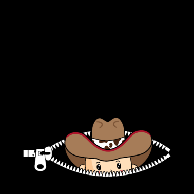 Motiv Spähen der Baby-Cowboy-Schwangerschafts-Pferde-Land-Mamma