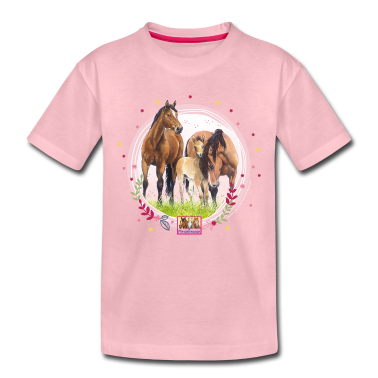 Pferde T-Shirt - Pferdefreunde Pferdefamilie