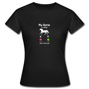 Pferde T-Shirt - Pferd Pferde Geschenk Pony Stute Hengst Reiten