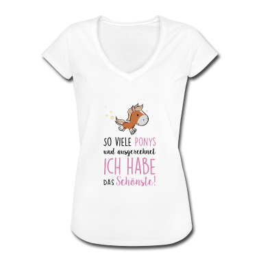 Pferde T-Shirt - So viele Ponys und ich habe das Schönste