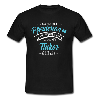 Pferde T-Shirt - Tinker Pferde Glitzer Geschenk