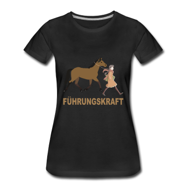 Pferde T-Shirt - Führungskraft Pferde Mädchen