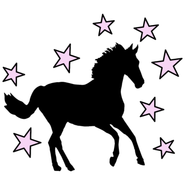 Motiv Mädchen Pferde Reiten Geschenk Geburtstag Weihnach