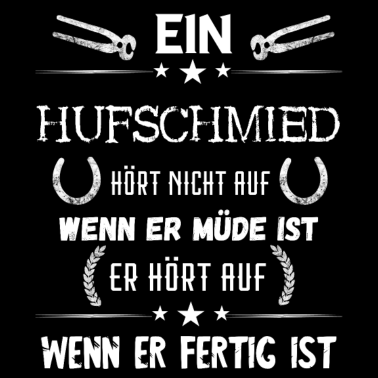 Motiv Hufschmied Hufeisen Schmieden Pferde Schmied
