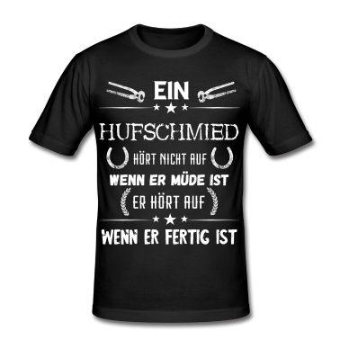 Pferde T-Shirt - Hufschmied Hufeisen Schmieden Pferde Schmied