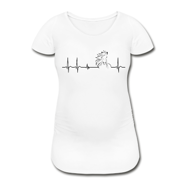 Pferde T-Shirt - Herzschlag Reiterin Pferd Kind Geschenk Reiter