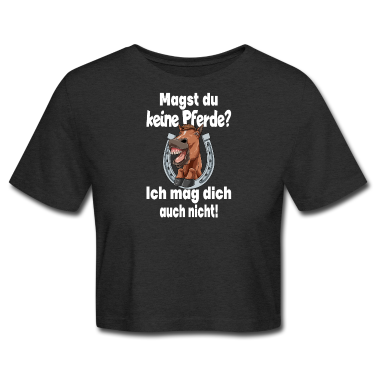 Pferde T-Shirt - Magst du keine Pferde? Ich mag dich auch nicht!