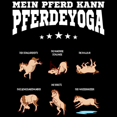 Motiv Pferdeyoga Yoga Pferde Reiter