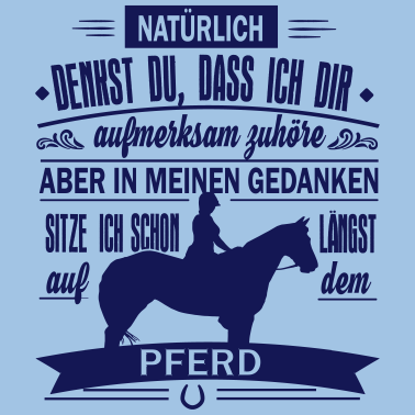 Motiv Ich sitze auf meinem Pferd und reite