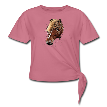 Pferde T-Shirt - süßes Pferd Pferde Geschenk für Mädchen
