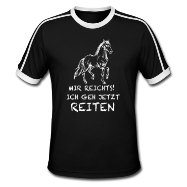 Pferde T-Shirt - Reitsport, Pferd, Reiter,