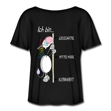 Pferde T-Shirt - Einhorn an Messlatte