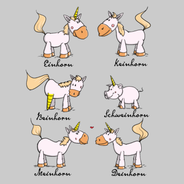 Motiv Einhorn - Keinhorn