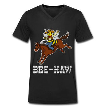 Pferde T-Shirt - Cowboy Rettet Die Bienen Shirt Kinder Pferde