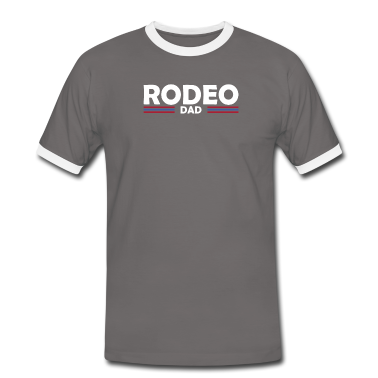 Pferde T-Shirt - Rodeo Dad Vater Papa Geschenk