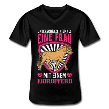 Pferde T-Shirt - Fjordpferd Frau Norweger Pferd Fjord Pferd