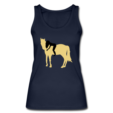 Pferde Tank Top - Reiterin und Pferd