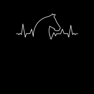 Motiv Herzschlag Pferd Reiter Reiterin Puls Herz Pferde