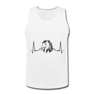 Pferde Tank Top - Pferd Herzschlag