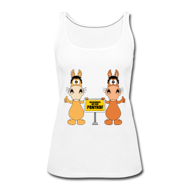 Pferde Tank Top - WILLKOMMEN AUF DEM PONYHOF - PFERDE - PONYS