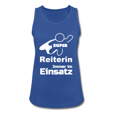 Pferde Tank Top - Super Reiterin, Reiten, Pferd, Sport, Geschenk