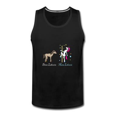 Pferde Tank Top - Meine Lehrerin Einhorn Pferd Geschenk Schule