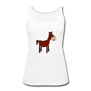 Pferde Tank Top - Comic Pferd