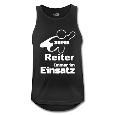 Pferde Tank Top - Super Reiter Reiten, Pferd, Sport, Geschenk