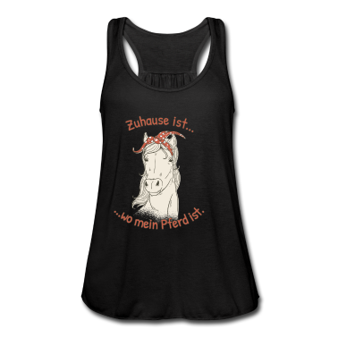 Pferde Tank Top - Zuhause ist wo mein Pferd ist
