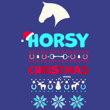 Motiv Pferd, Weihnachten, Ugly Christmas. Horse, horsy