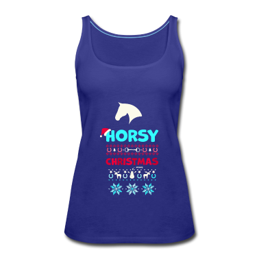 Pferde Tank Top - Pferd, Weihnachten, Ugly Christmas. Horse, horsy