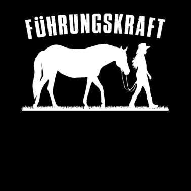 Motiv Pferde Reiterin Reitsport Geschenk · Führungskraft