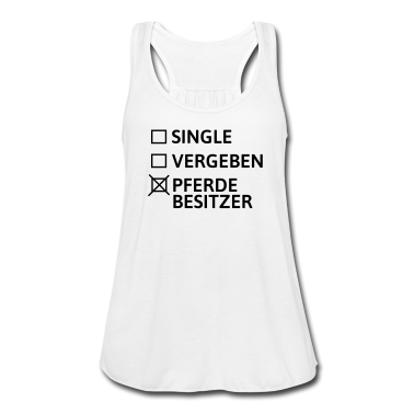 Pferde Tank Top - Single - Vergeben - Pferdebesitzer