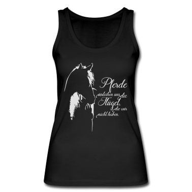 Pferde Tank Top - PFERDE VERLEIHEN UNS FLÜGEL Wilsigns Pferdespruch