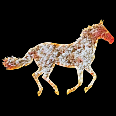 Motiv Pferde Silhouette